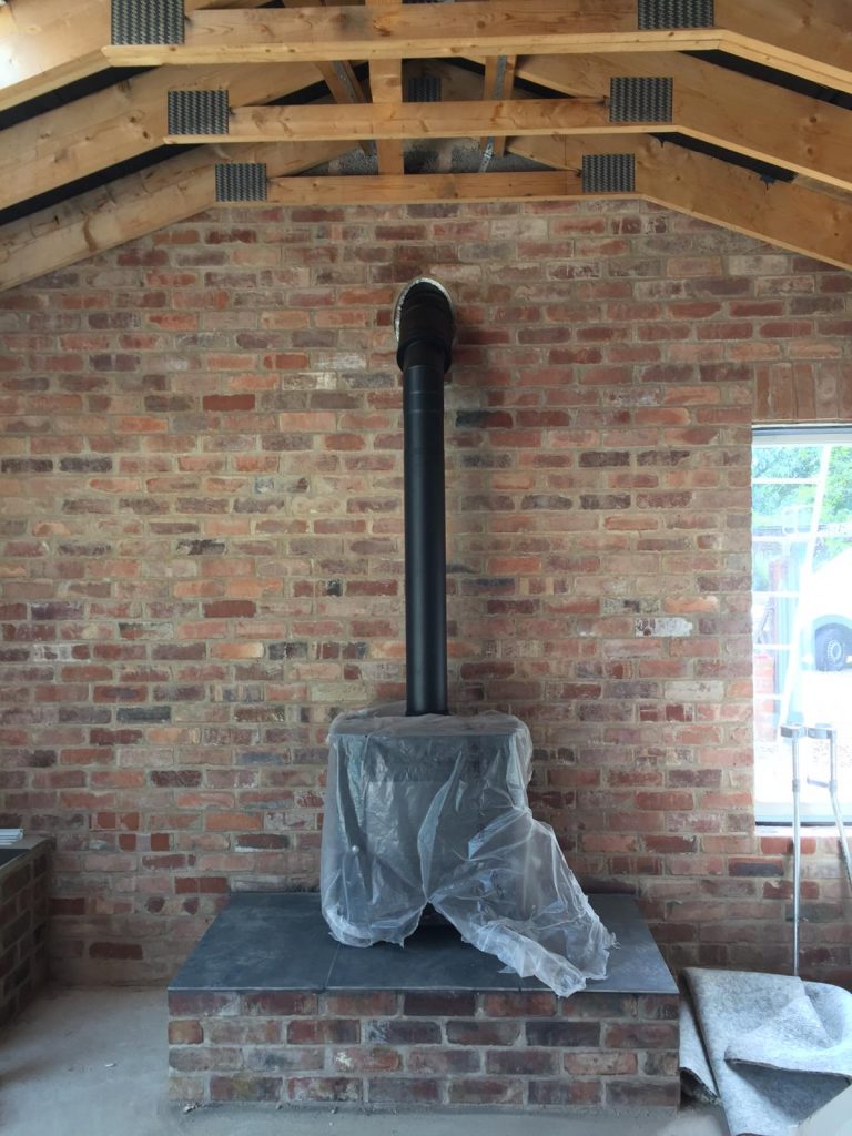 Worcester Bosch Oil Boiler with Boiler Stove and Thermal Store in Newark