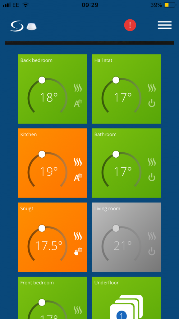 Salus Smarthome and Honeywell Evohome Smart controls in Retford and Worksop